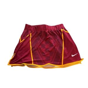 Nike Dri-FIT Red and White Skirt
